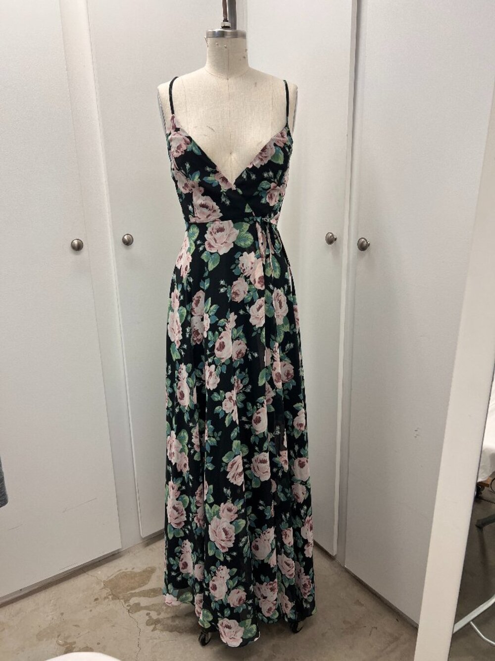 NWT Lulu's Maxi Wrap Dress